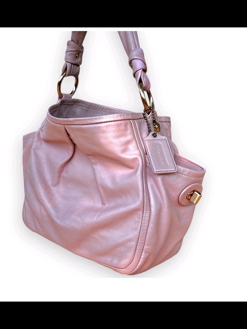 Coach PARK RARE NWOTS 2009 Pink W/Rosegold Hardware - Picture 8 of 12